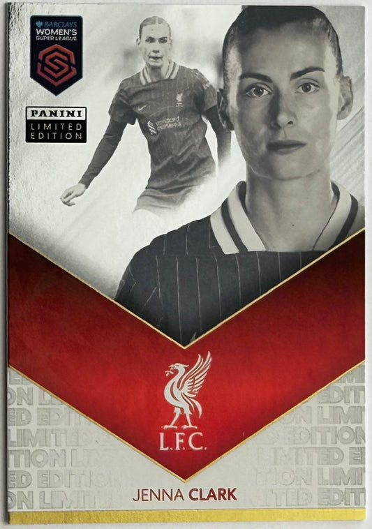 Panini Adrenalyn XL Barclays Women's Super League 2025 - JENNA CLARK (LIVERPOOL) Limited Edition