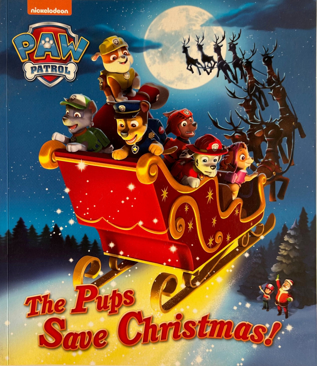 Nickelodeon Books - PAW PATROL The Pups Save Christmas by Parragon