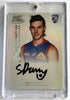 2022 AFL Select Optimum - SAM DARCY Western Bulldogs DPS Signature Platinum /40