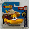 Mattel Hot Wheels Diecast Basic 1:64 - The Beatles Yellow Submarine HW Screen Time *See Condition Notes*