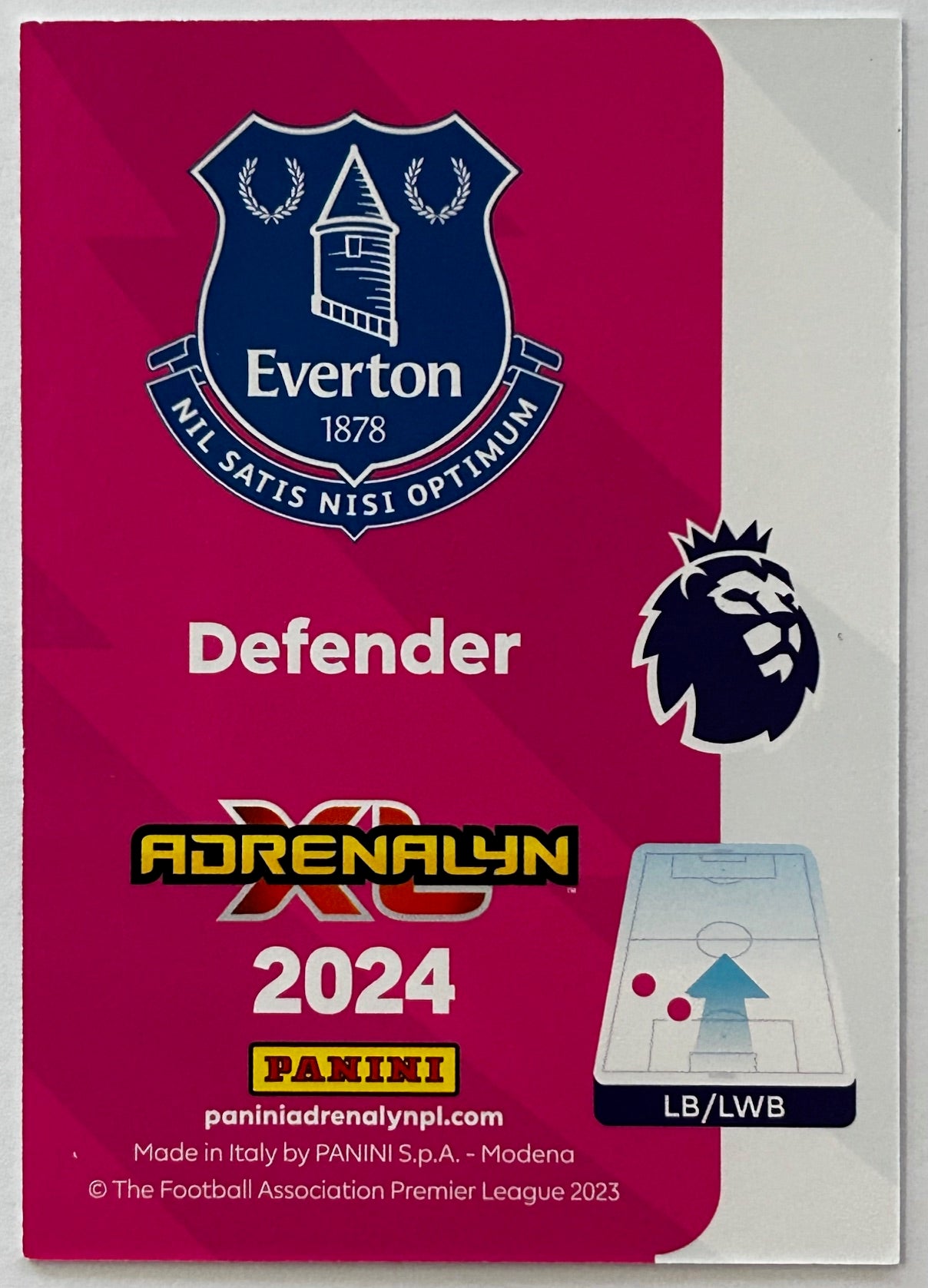 Panini Adrenalyn XL Premier League 2024 - ASHLEY YOUNG (EVERTON) Star Signing 489