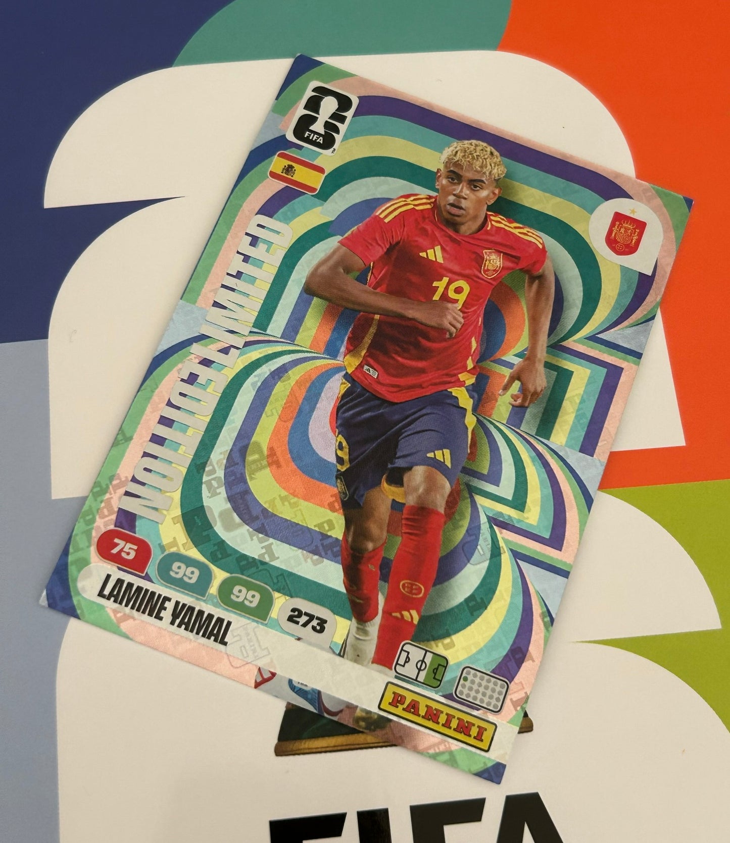 Panini FIFA World Cup 2026 Adrenalyn XL - LAMINE YAMAL (SPAIN) Holographic Limited Edition *UK Exclusive*