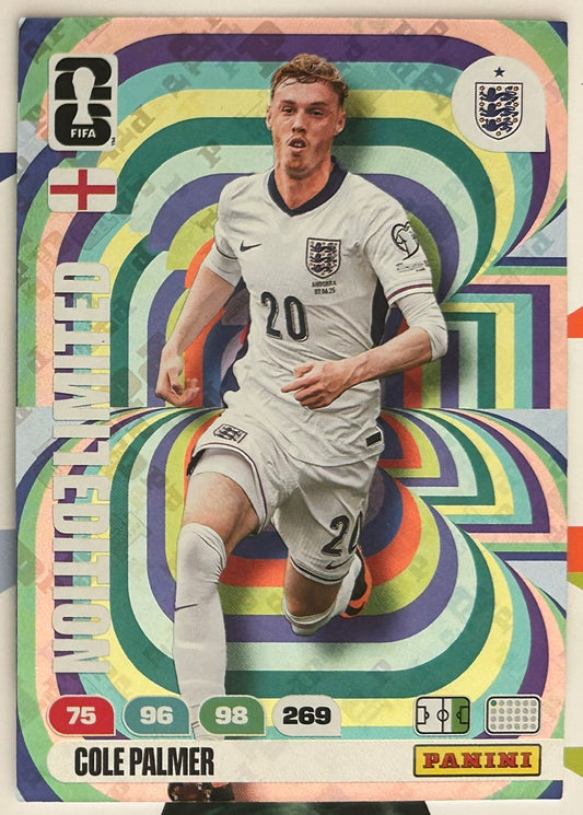 Panini FIFA World Cup 2026 Adrenalyn XL - COLE PALMER (ENGLAND) Holographic Limited Edition *UK Exclusive*