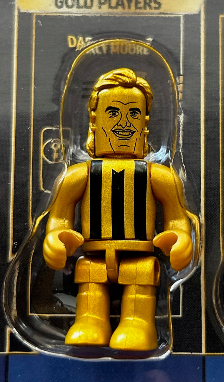 AFL Micro-Figures 2024 - DARCY MOORE (Collingwood) Gold Super Stars