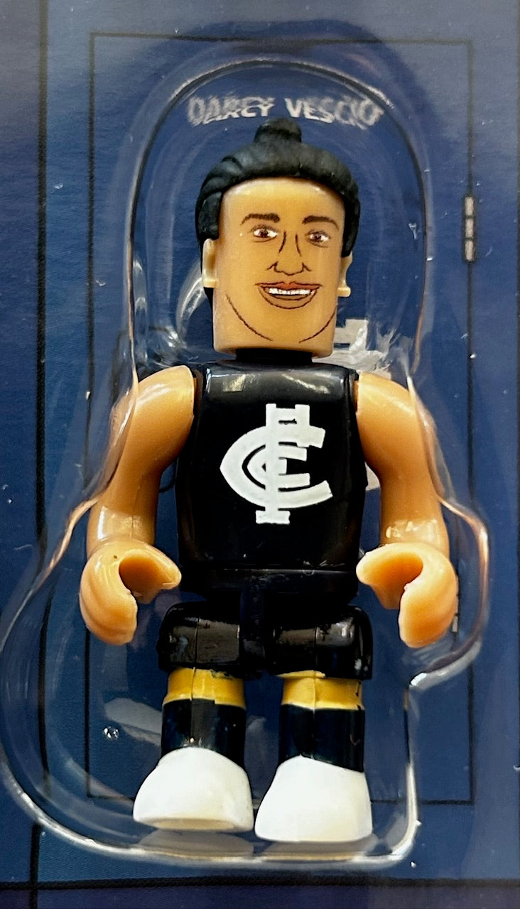 AFL Micro-Figures 2024 - DARCY VESCIO (Carlton) Classic Players