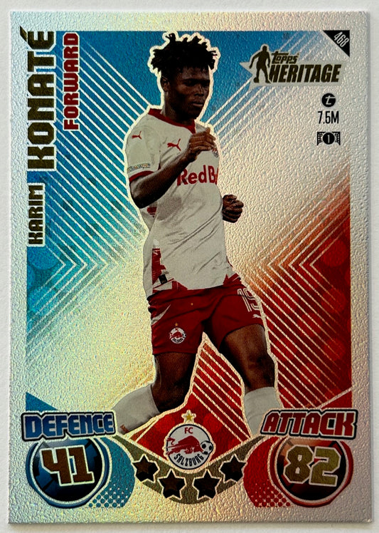 Topps 2024-25 Match Attax UEFA - KARIM KONATE (FC SALZBURG) Heritage #468