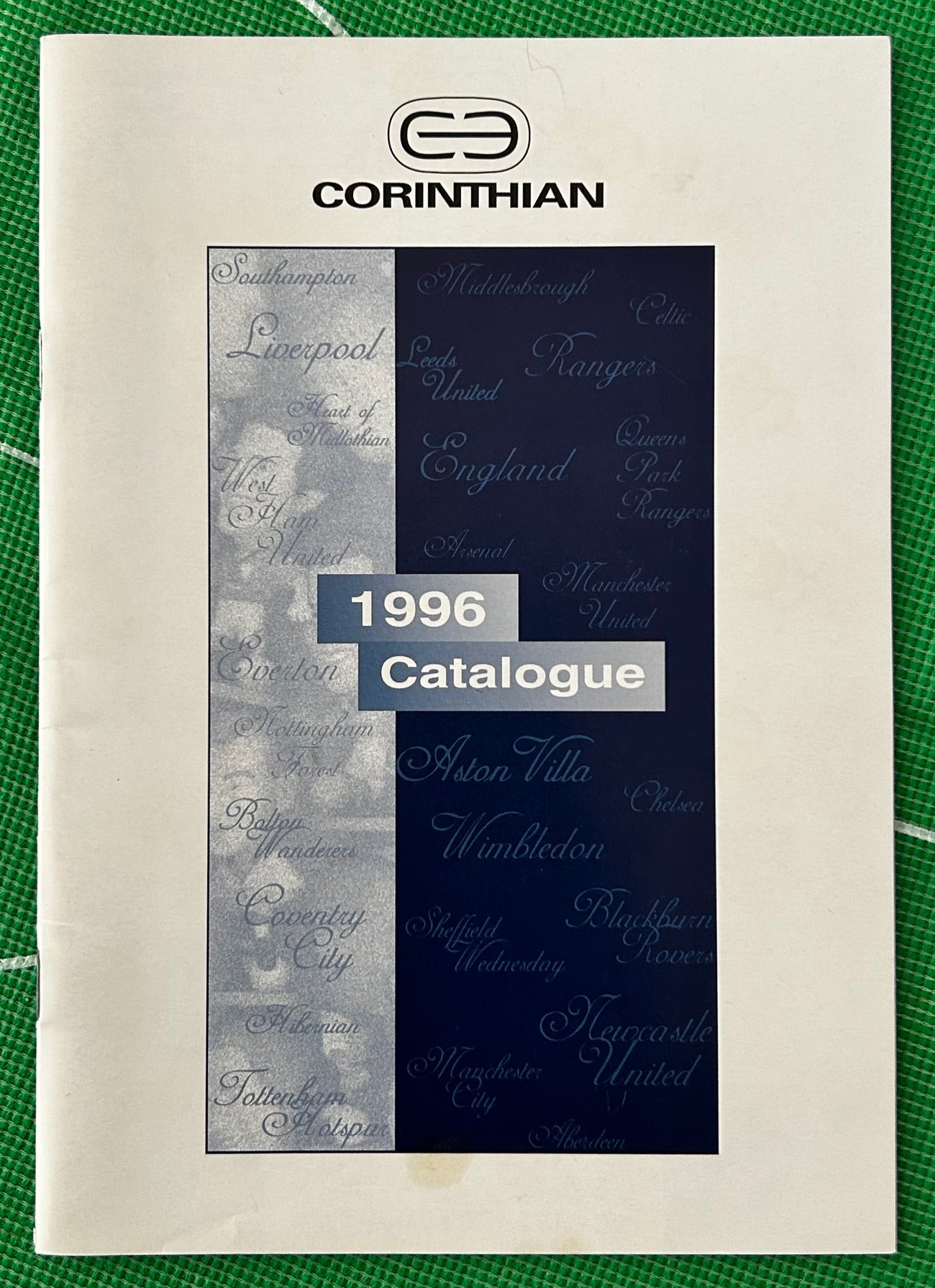 Corinthian Toys Division 1996 Catalogue - England, FAPL & SPL range (Original Copy signed by Ian Walker)
