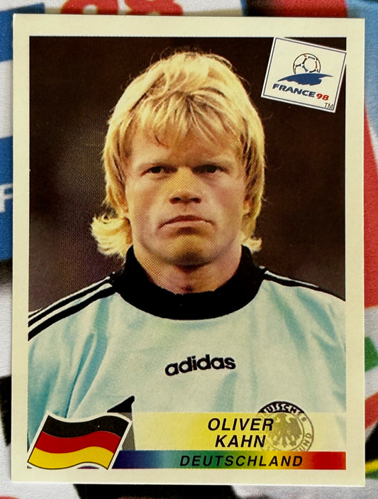 Panini FIFA World Cup France 98 Sticker - OLIVER KAHN (GERMANY) #388
