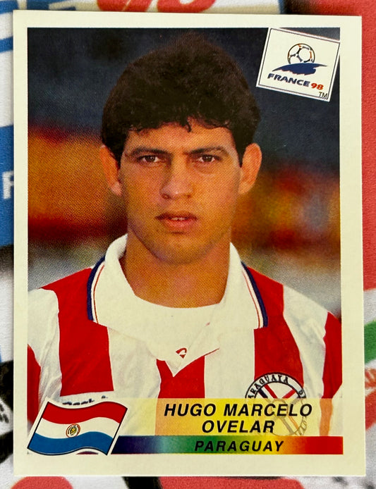 Panini FIFA World Cup France 98 Sticker - HUGO MARCELO OVELAR (PARAGUAY) #276