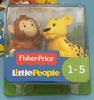 Fisher Price Little People 2 Pack - MONKEY & CHEETAH (2018) GFL17