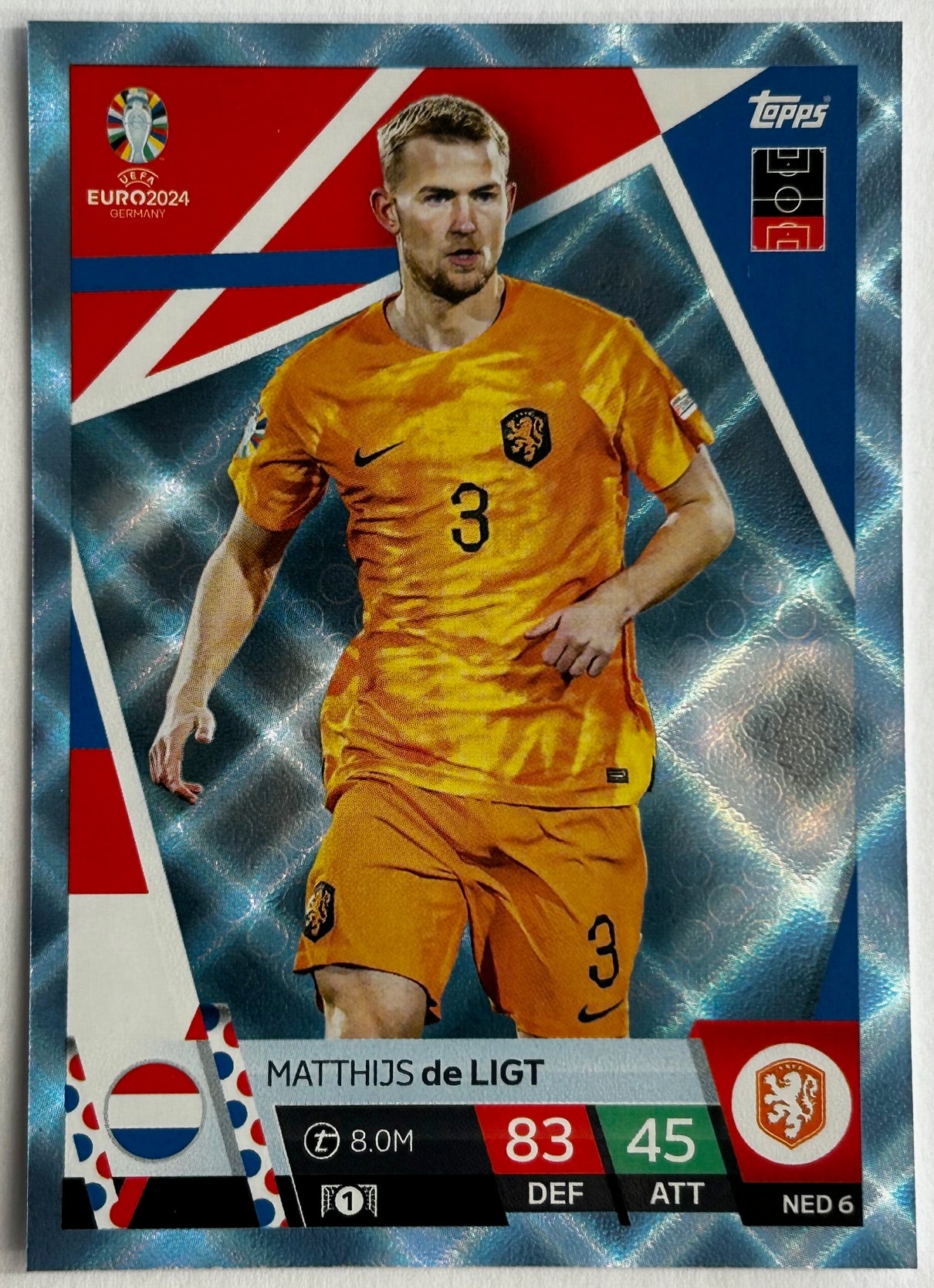 Topps Match Attax UEFA EURO 2024 - Single CRYSTAL PARALLEL Cards (All Teams)