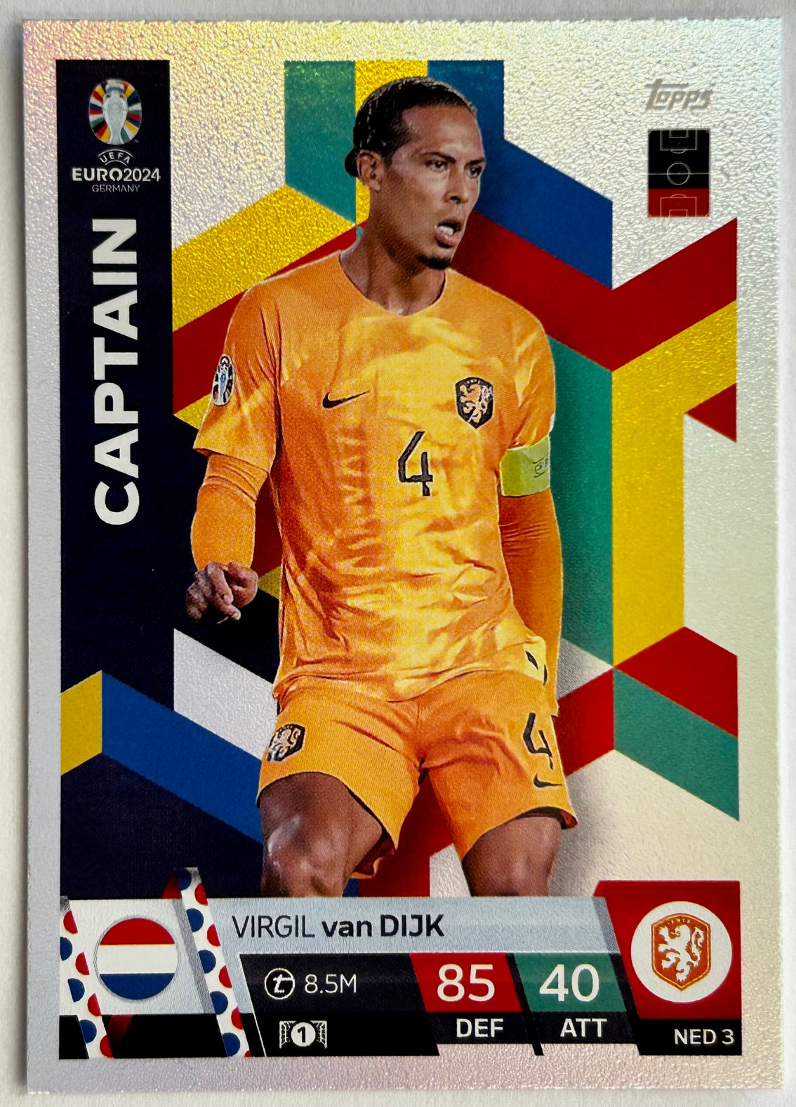 Topps Match Attax UEFA EURO 2024 - Single CAPTAIN Cards (All Teams) JaqJnr Topps Match Attax UEFA EURO 2024 - Single CAPTAIN Cards (All Teams) JaqJnr