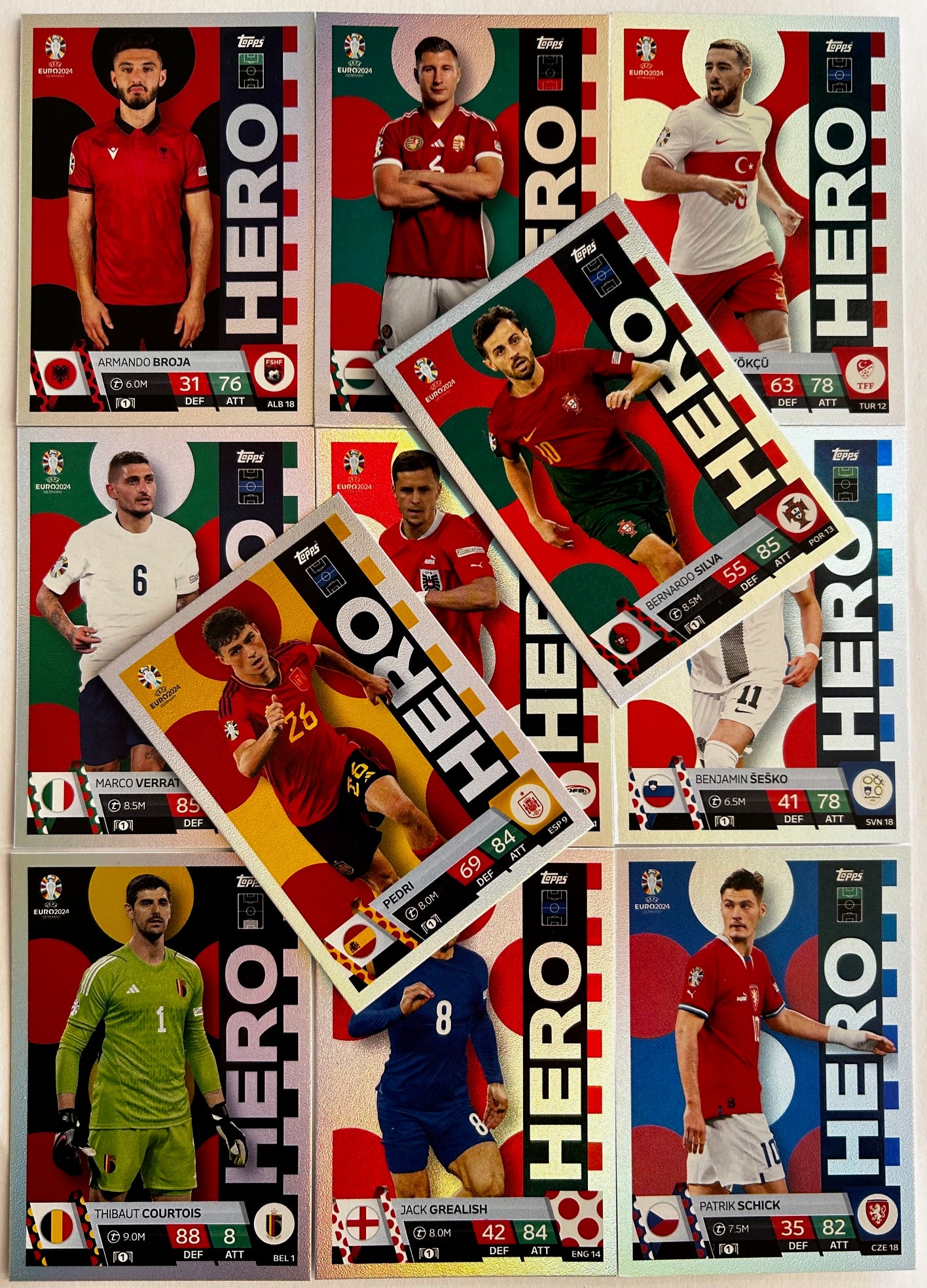 Topps Match Attax UEFA EURO 2024 - Single HERO Cards (All Teams) JaqJnr Topps Match Attax UEFA EURO 2024 - Single HERO Cards (All Teams) JaqJnr