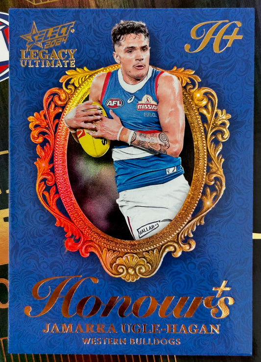 Select AFL 2024 Legacy Ultimate - JAMARRA UGLE-HAGAN (WESTERN BULLDOGS) Honours Plus HP268 /125