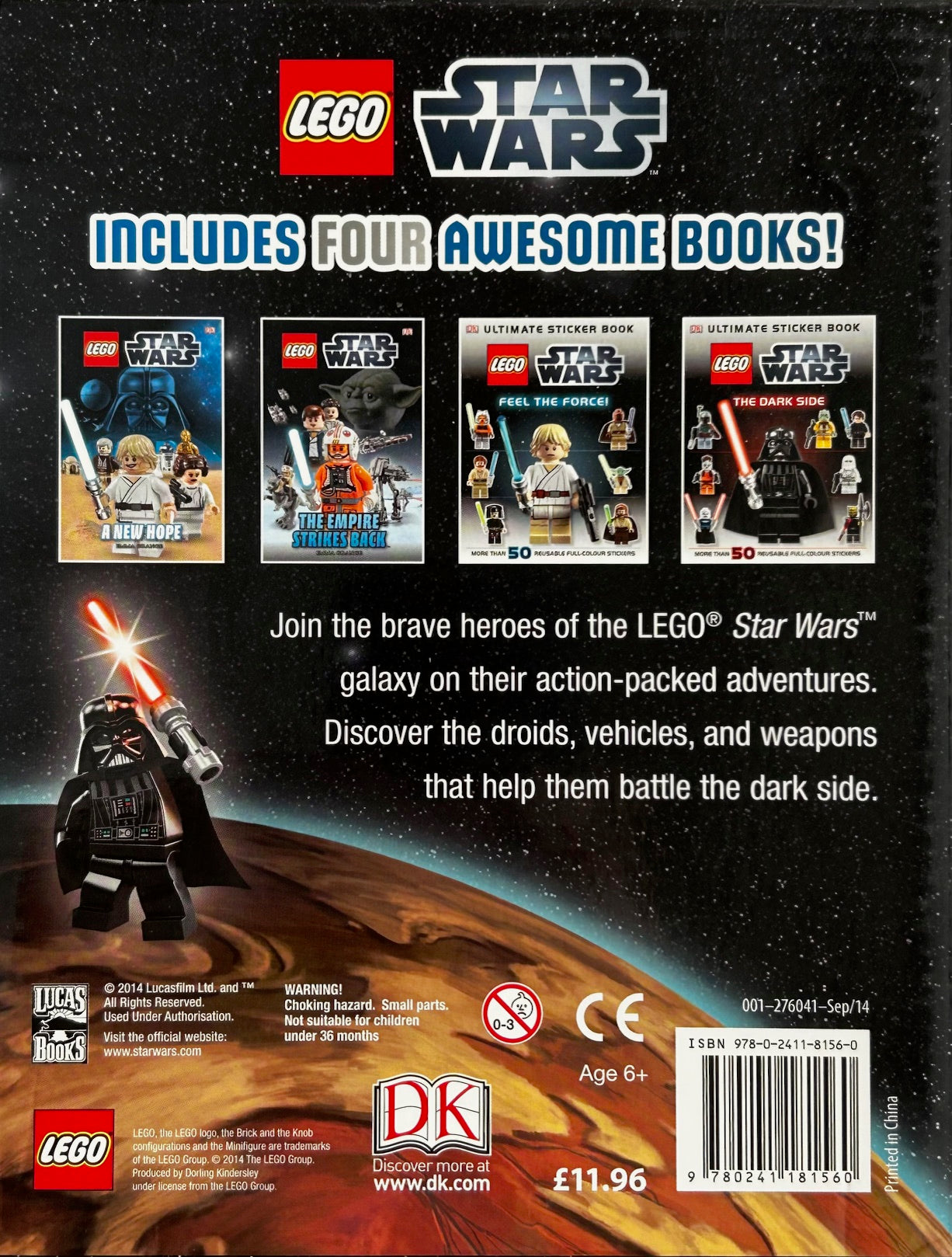 Lego Star Wars Ultimate Book Collection Boxed Set