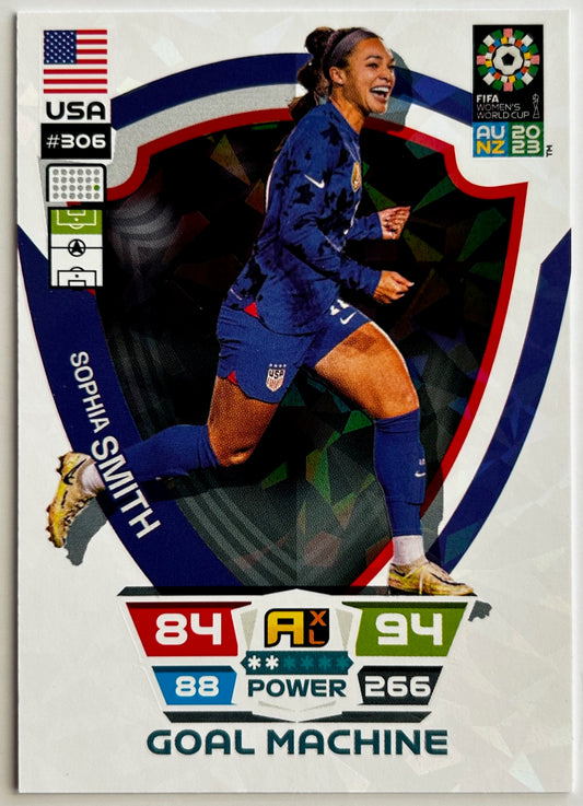 Panini Adrenalyn XL FIFA Women's World Cup 2023 - SOPHIA SMITH (USA) Goal Machine #306