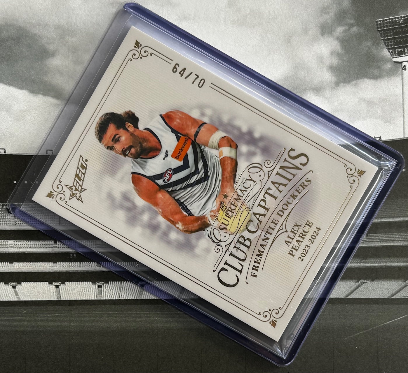 2024 AFL Select Supremacy - ALEX PEARCE (FREMANTLE DOCKERS) Club Captains C21 /70