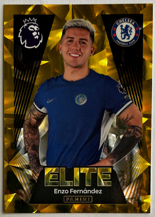 2024 Panini Premier League Sticker Collection - ENZO FERNANDEZ (CHELSEA) Elite #219