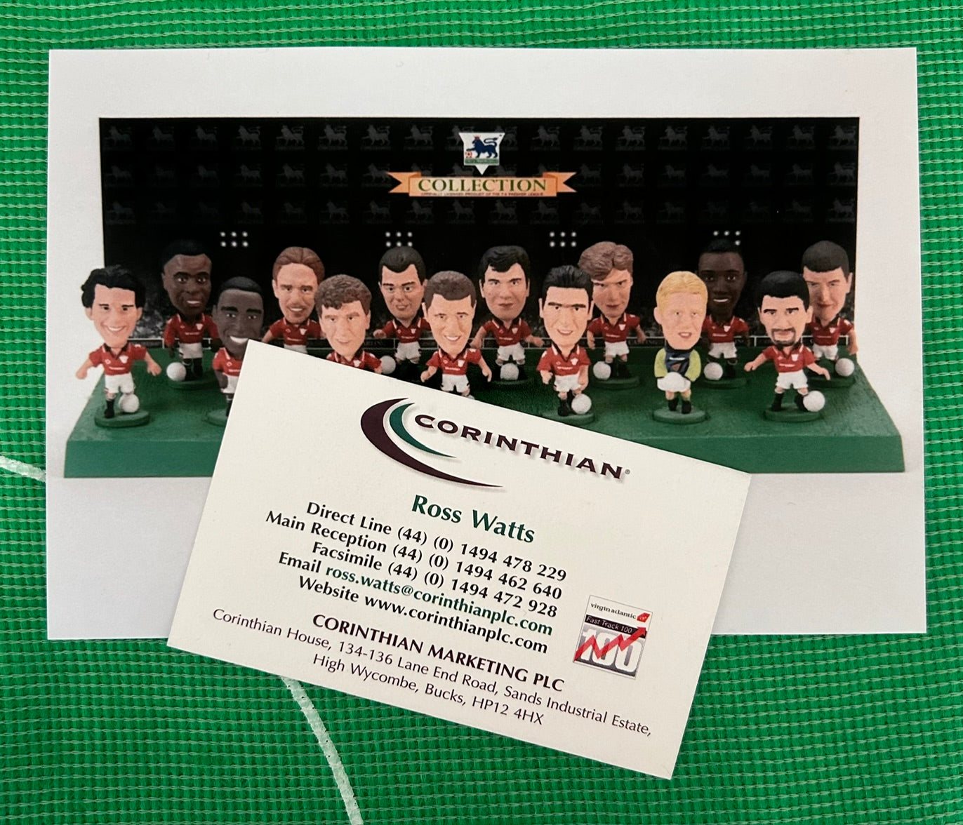 Corinthian ORIGINAL 14-PACK (MANCHESTER UNITED 1995) Early Product Development Photo