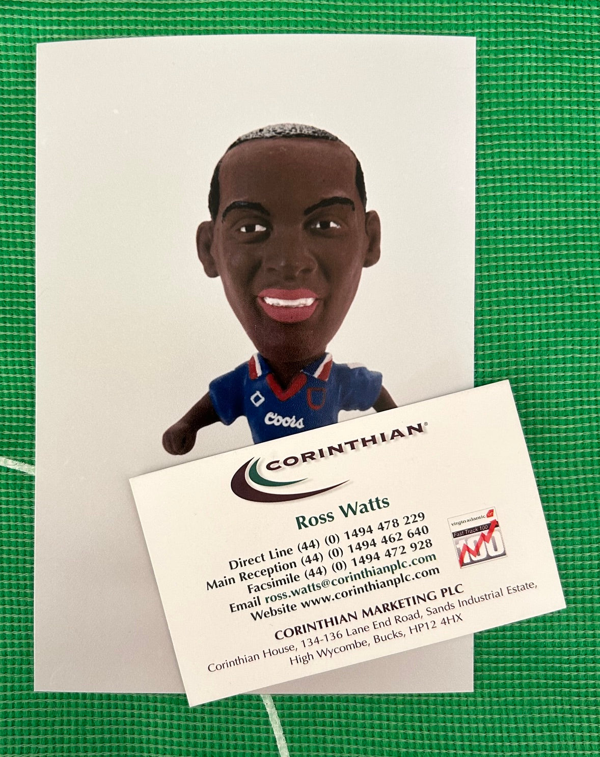 Corinthian MARK STEIN (CHELSEA 1995) Early Product Development Photo
