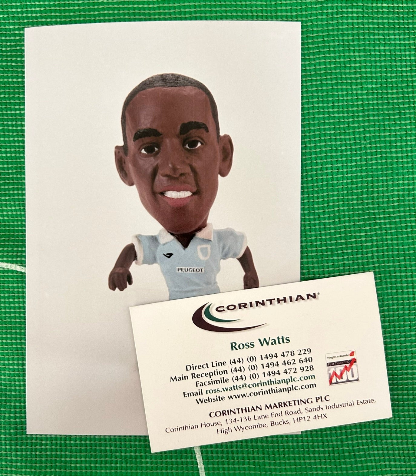 Corinthian DION DUBLIN (COVENTRY CITY 1995) Early Product Development Photo