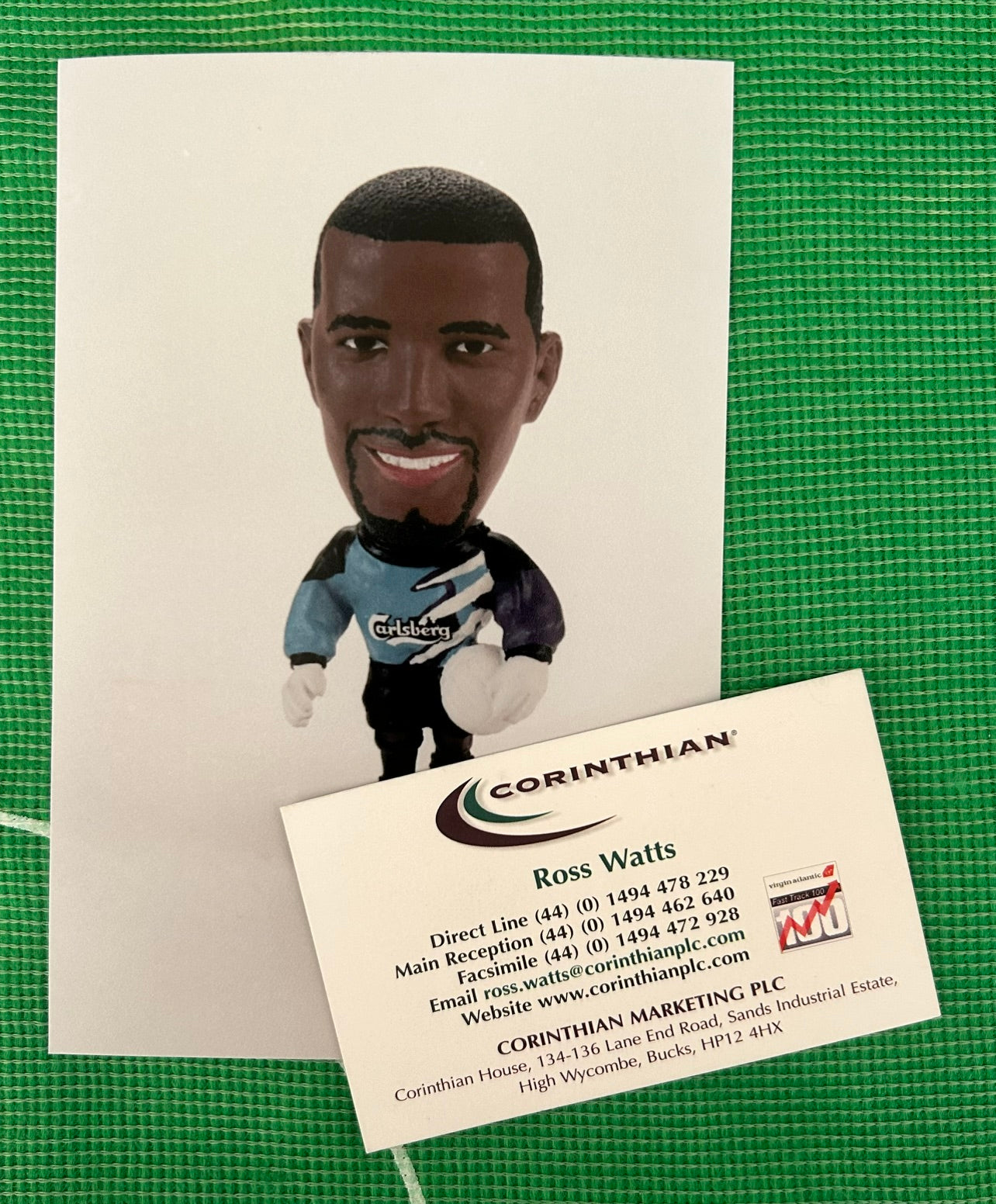 Corinthian DAVID JAMES (LIVERPOOL 1995) Early Product Development Photo