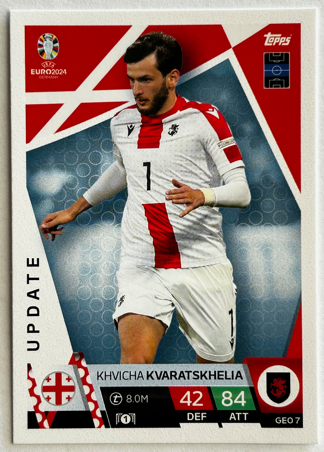 Topps Match Attax Update UEFA EURO 2024 - Single GEORGIA Cards (GEO 1 - GEO 9)