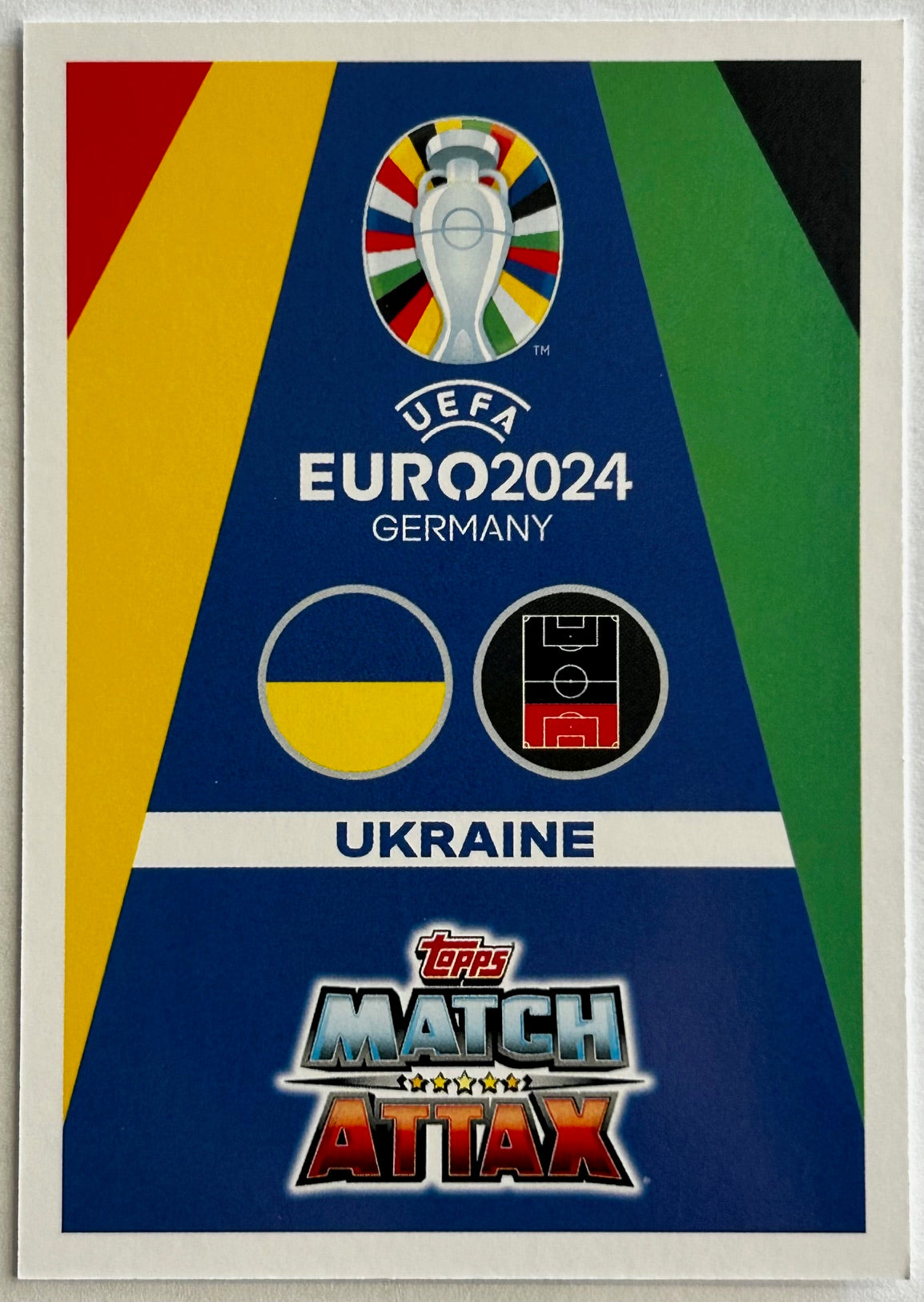 Topps Match Attax Update UEFA EURO 2024 - Single UKRAINE Cards (UKR 1 - UKR 9)