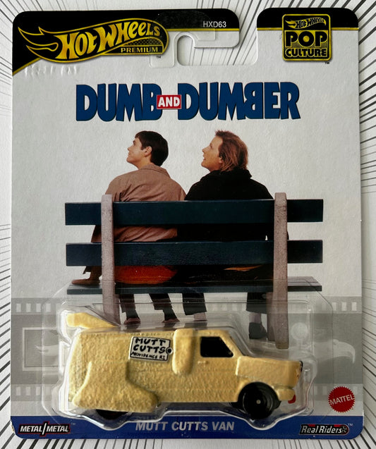 Mattel Hot Wheels Diecast 1:64 - Mutt Cutts Van (Dumb and Dumber) Pop Culture Series