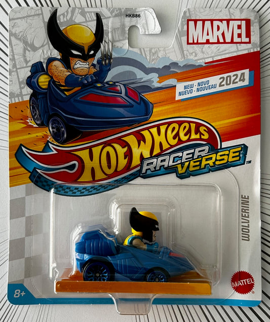 Mattel Hot Wheels RacerVerse - WOLVERINE Marvel X-Men HRT16