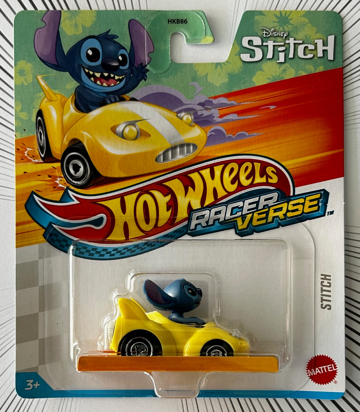 Stitch Racer Mattel Hot Wheels RacerVerse - STITCH Disney Lilo & Stitch HKB90 – JaqJnr