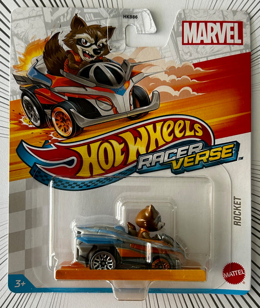 Mattel Hot Wheels RacerVerse - ROCKET Marvel Guardians of the Galaxy HKC06