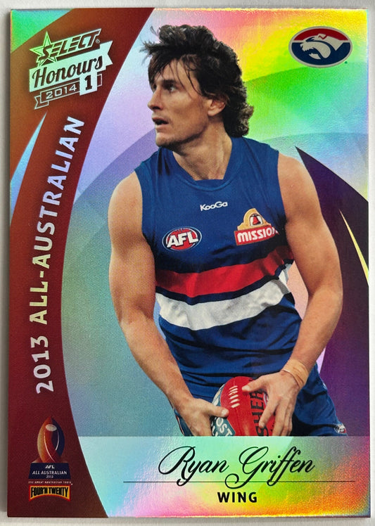 2014 AFL Select Honours 1 - RYAN GRIFFEN (WESTERN BULLDOGS) 2013 All-Australian AA7