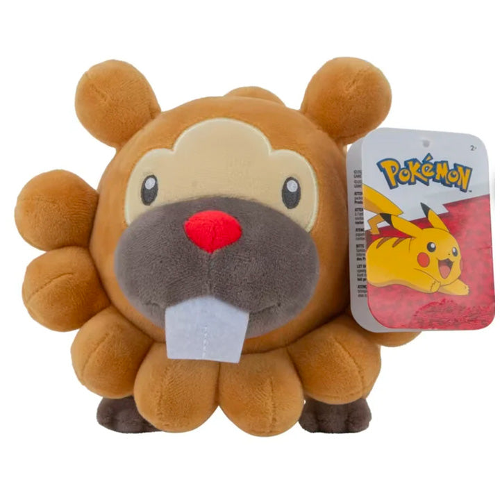 Official Pokemon Plush - BIDOOF 8 inch Soft Toy