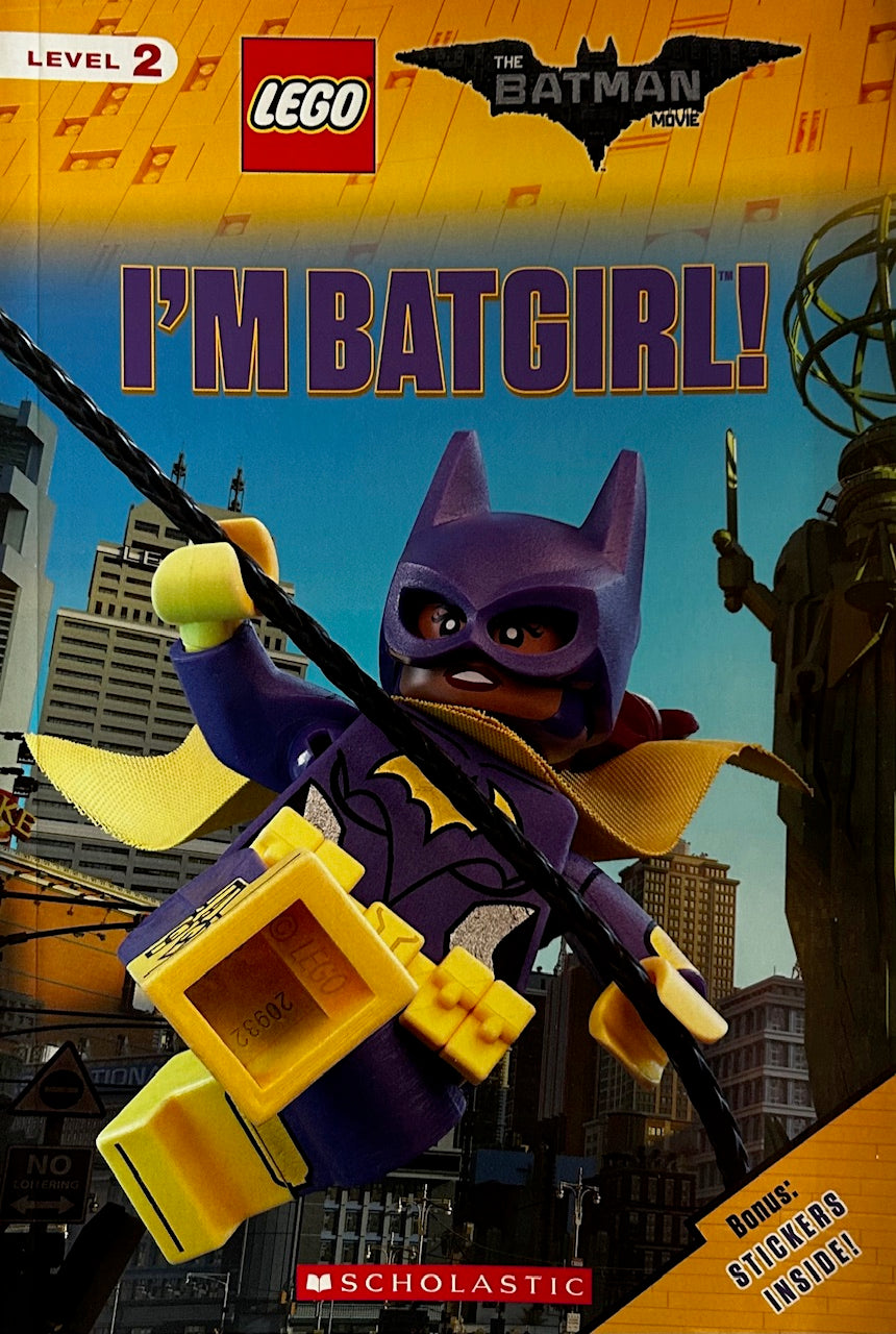 DC Books - LEGO BATMAN MOVIE: I'M BATGIRL Ready-To-Read Level 2 (Age 6-10)