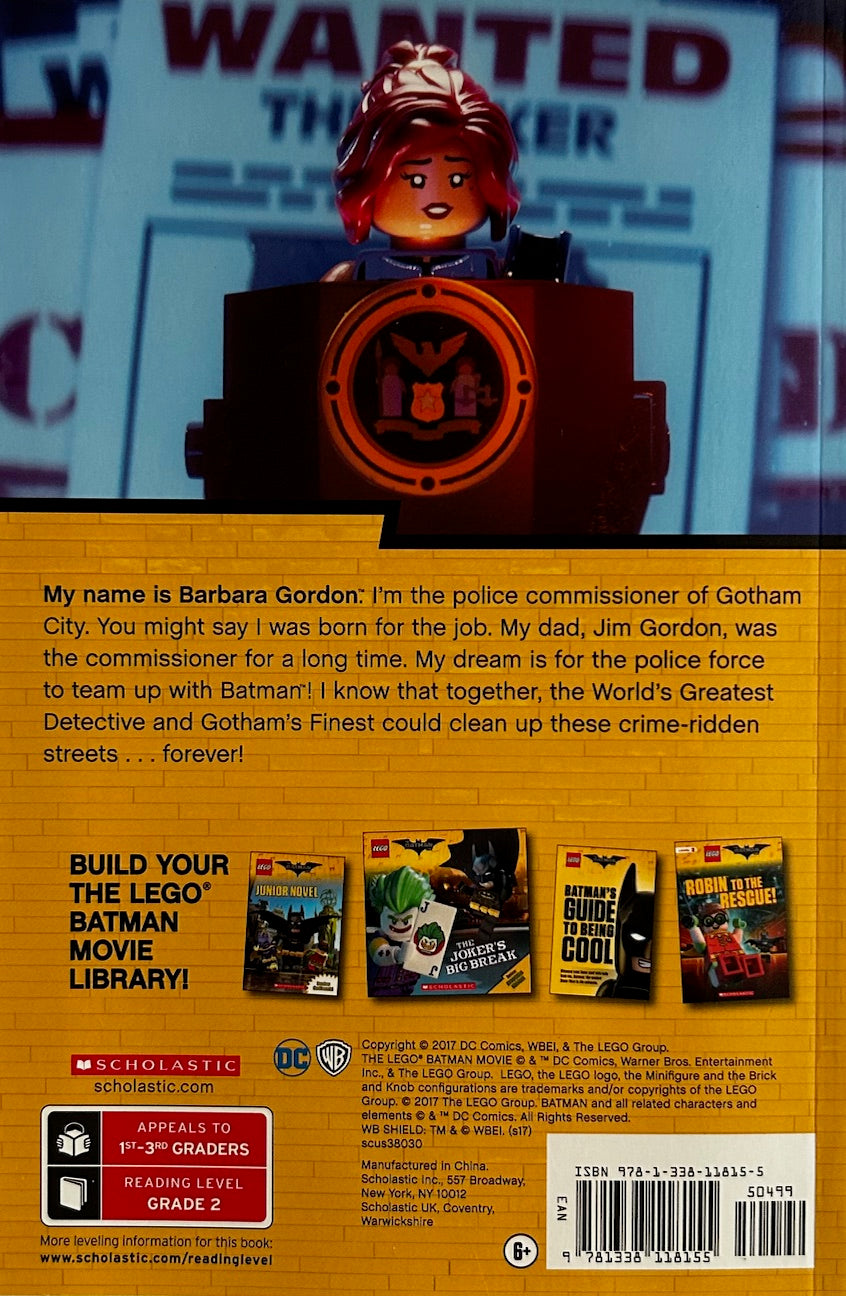 DC Books - LEGO BATMAN MOVIE: I'M BATGIRL Ready-To-Read Level 2 (Age 6-10)