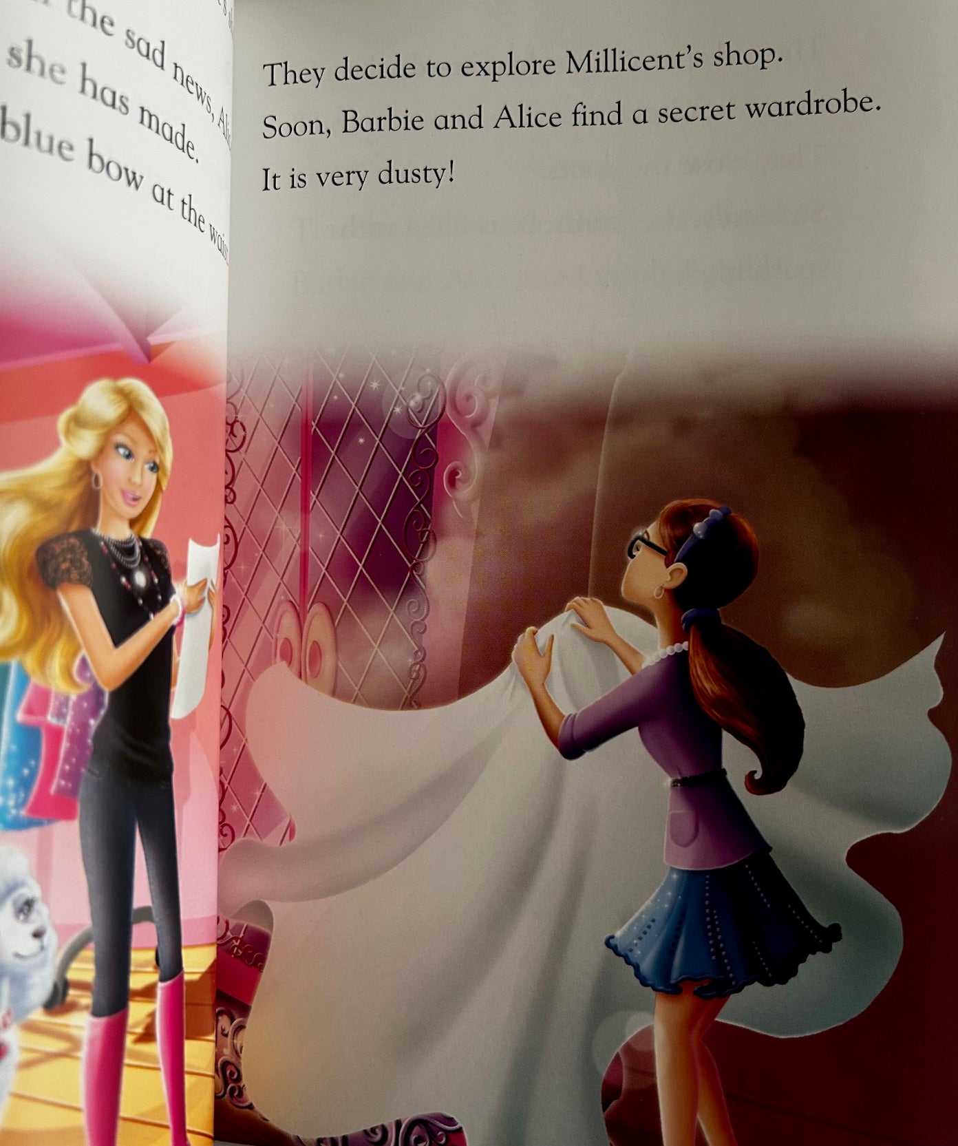 SPARKLE AND FLAIR: A Barbie Fashion Fairytale Ready-to-Read Level 2 (Age 6-10)