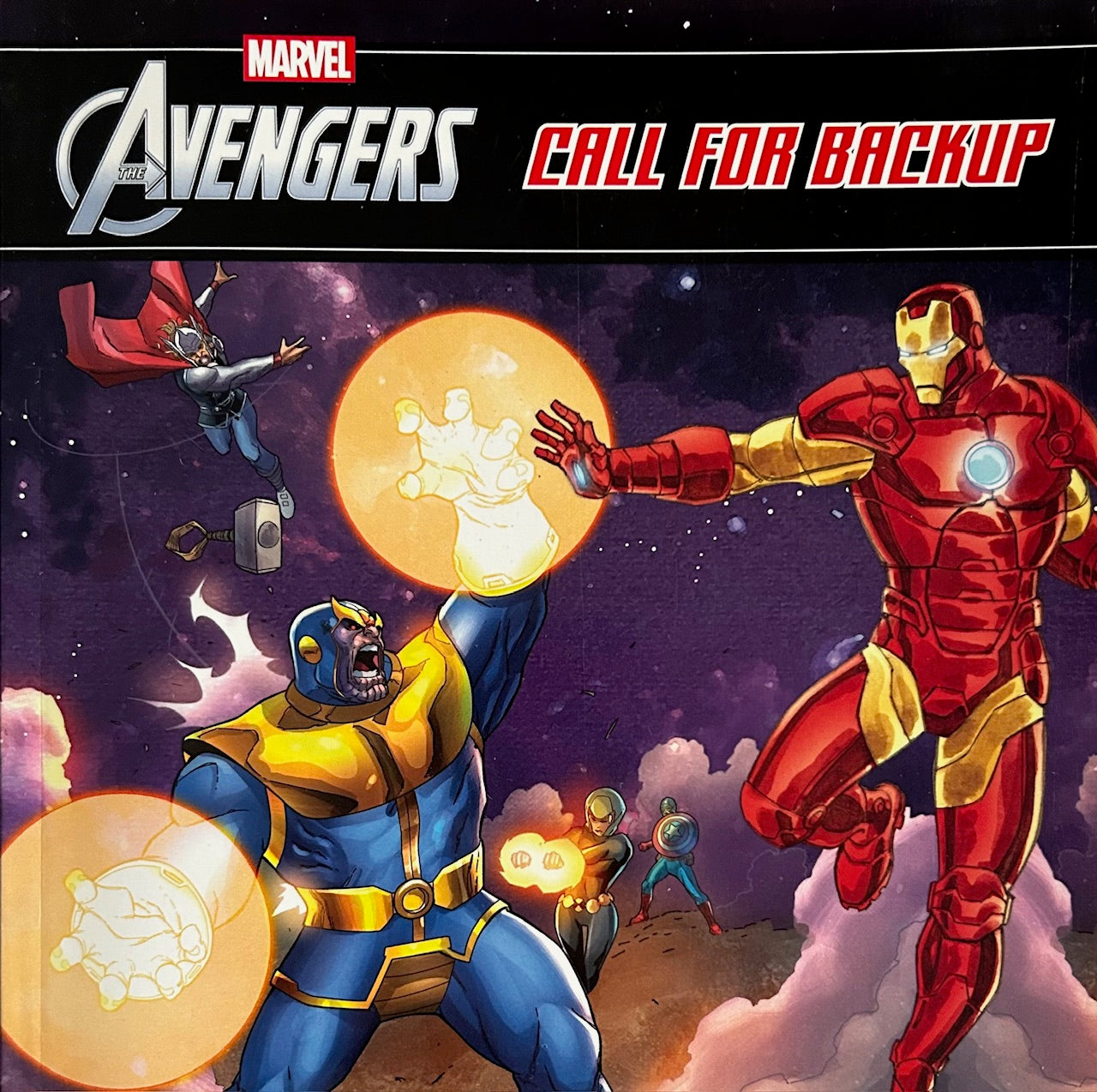 Marvel Books - THE AVENGERS: CALL FOR BACKUP (2016 Release)