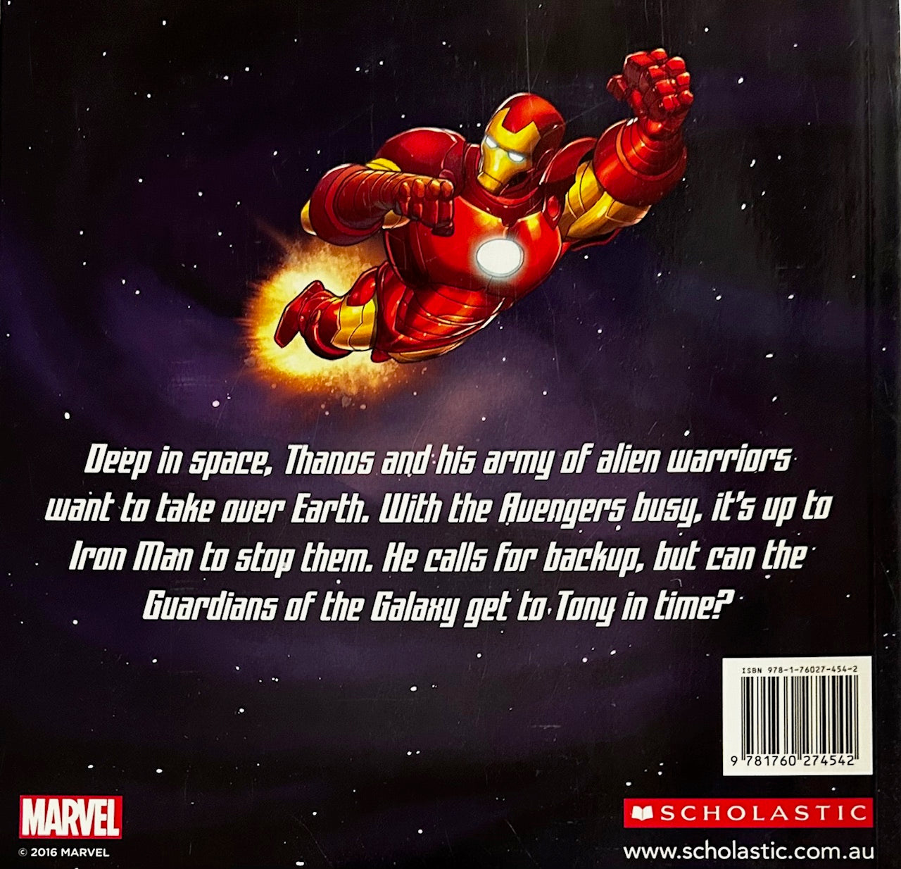 Marvel Books - THE AVENGERS: CALL FOR BACKUP (2016 Release)