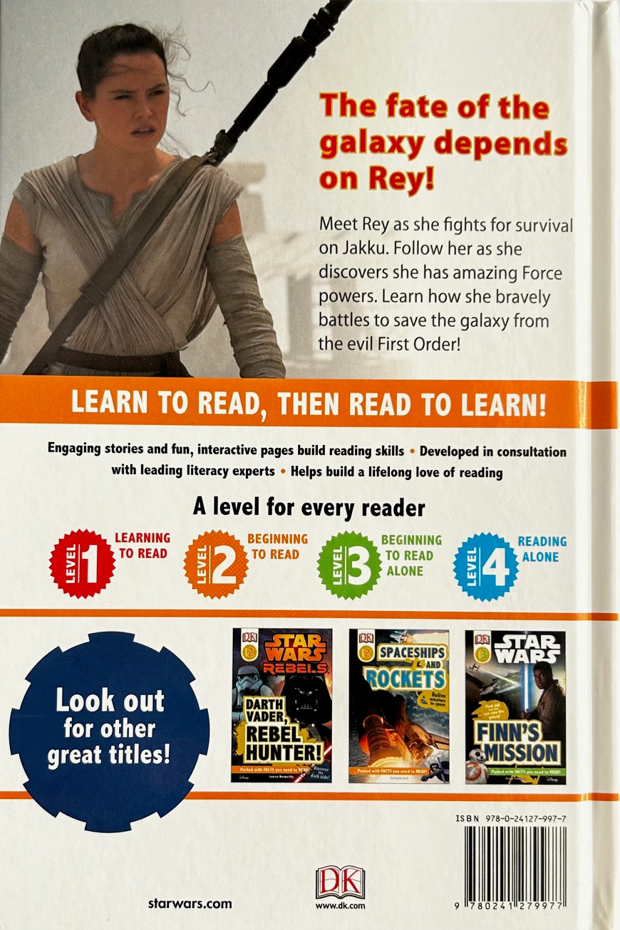 REY TO THE RESCUE! Star Wars Level 2 Reader (2017) Hardback