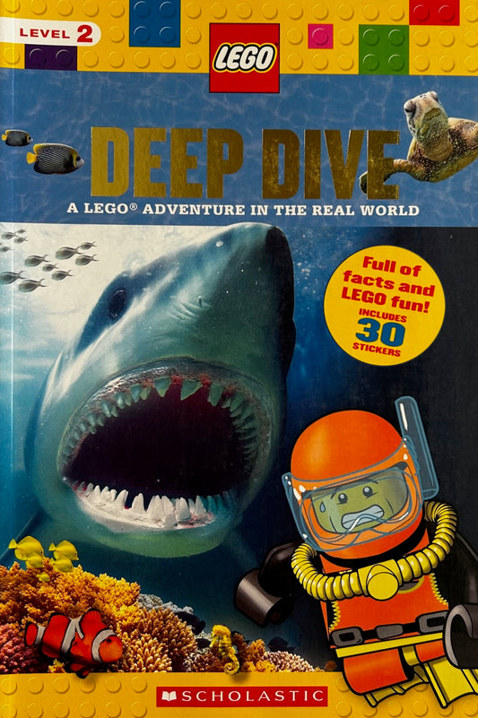 DEEP DIVE A Lego Adventure in the Real World including 30 Stickers (Paperback)