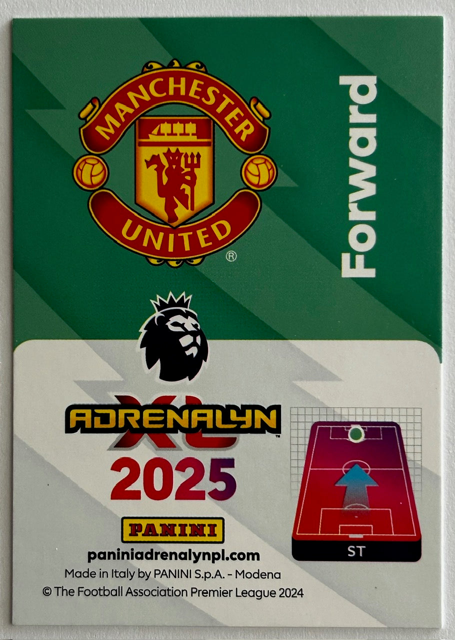 Panini Adrenalyn XL Premier League 2025 - RASMUS HØJLUND (MANCHESTER UTD) Limited Edition