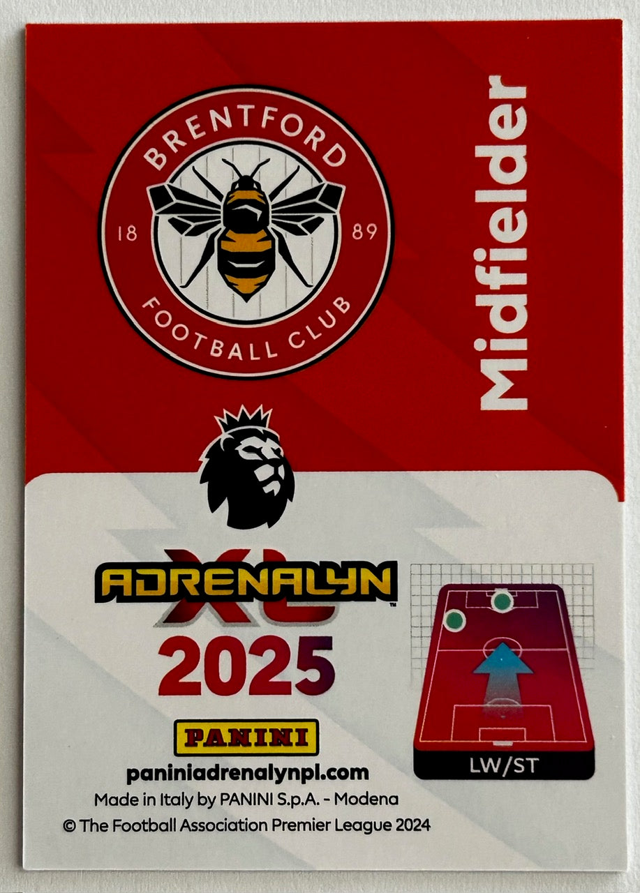 Panini Adrenalyn XL Premier League 2025 - YOANE WISSA (BRENTFORD) Excellence Limited Edition