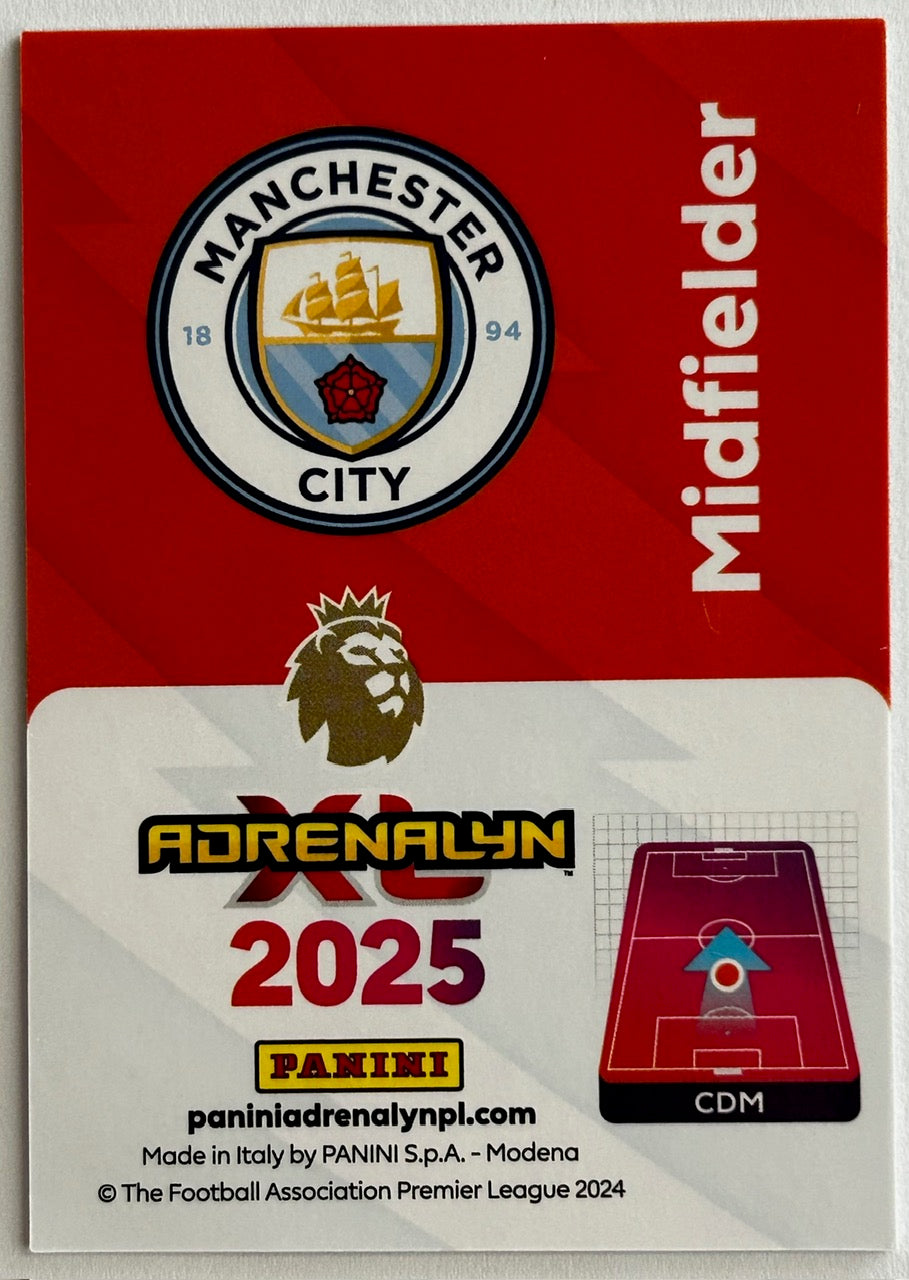 Panini Adrenalyn XL Premier League 2025 - RODRIGO (MAN CITY) Excellence Limited Edition