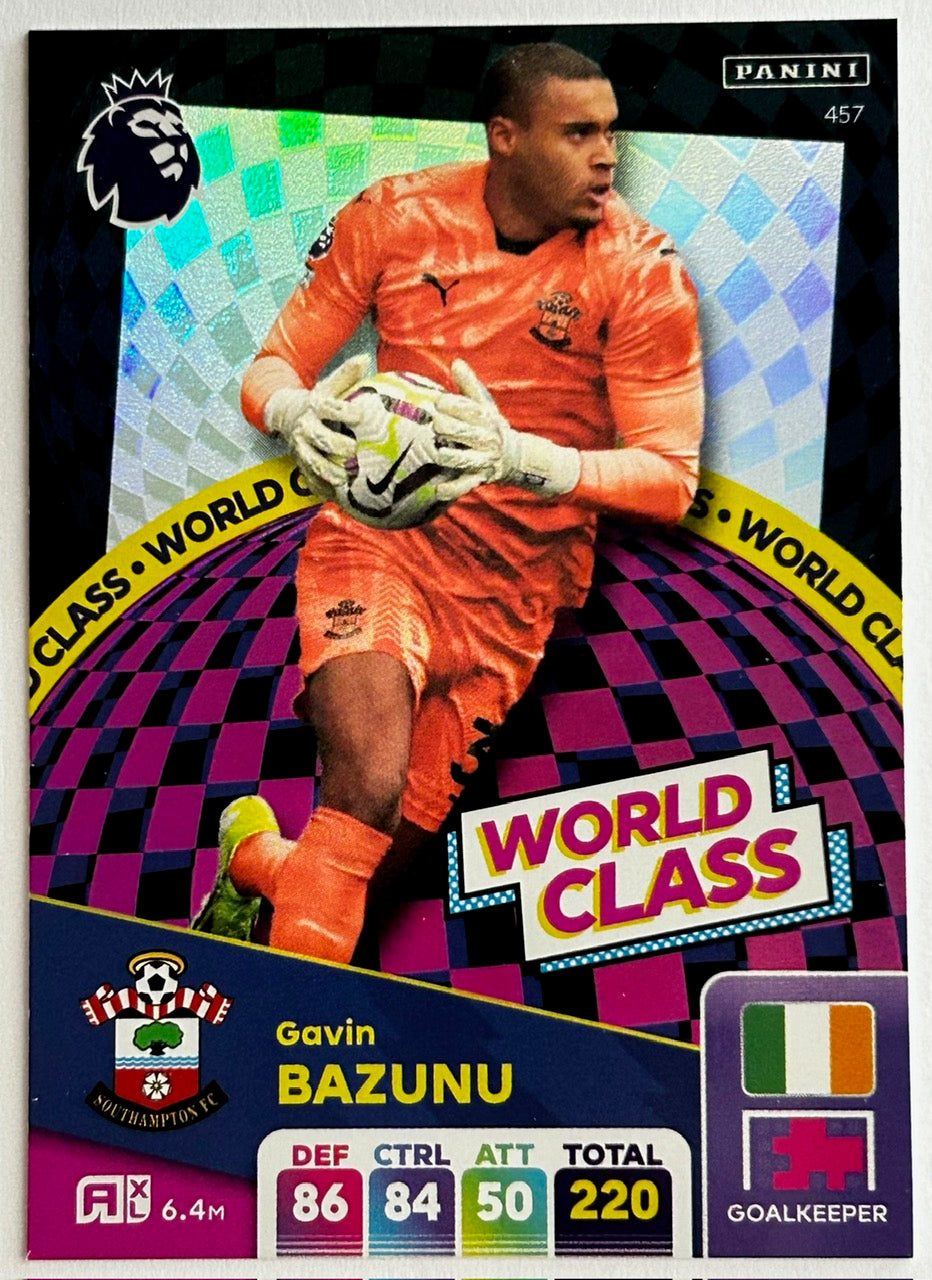 Panini Adrenalyn XL Premier League 2025 - Single WORLD CLASS Cards (#451 - #459) 1:10 packets