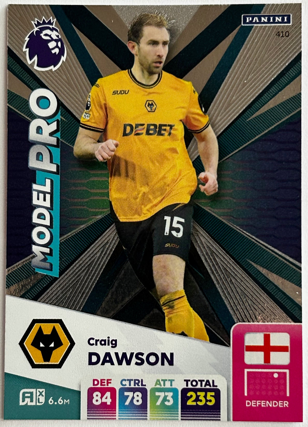 Panini Adrenalyn XL Premier League 2025 - Single MODEL PRO Cards (#406 - #410) 1:12 packets