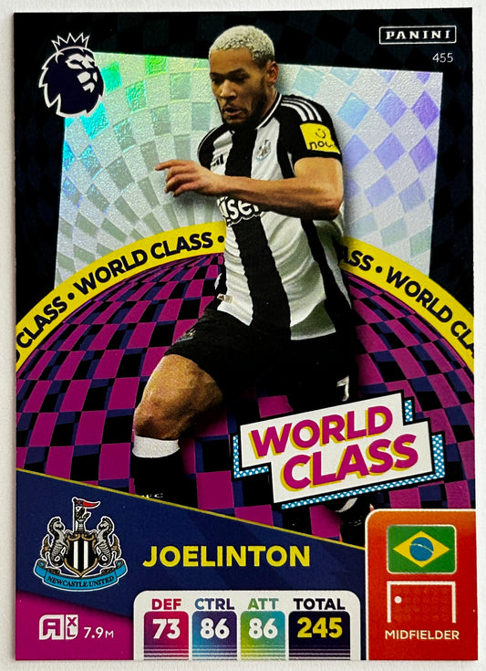 Panini Adrenalyn XL Premier League 2025 - Single WORLD CLASS Cards (#451 - #459) 1:10 packets