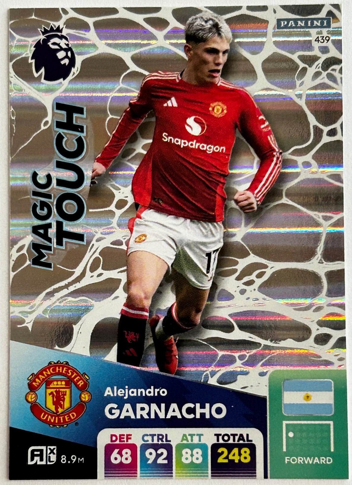 Panini Adrenalyn XL Premier League 2025 - Single MAGIC TOUCH Cards (#433 - #441) 1:9 packets