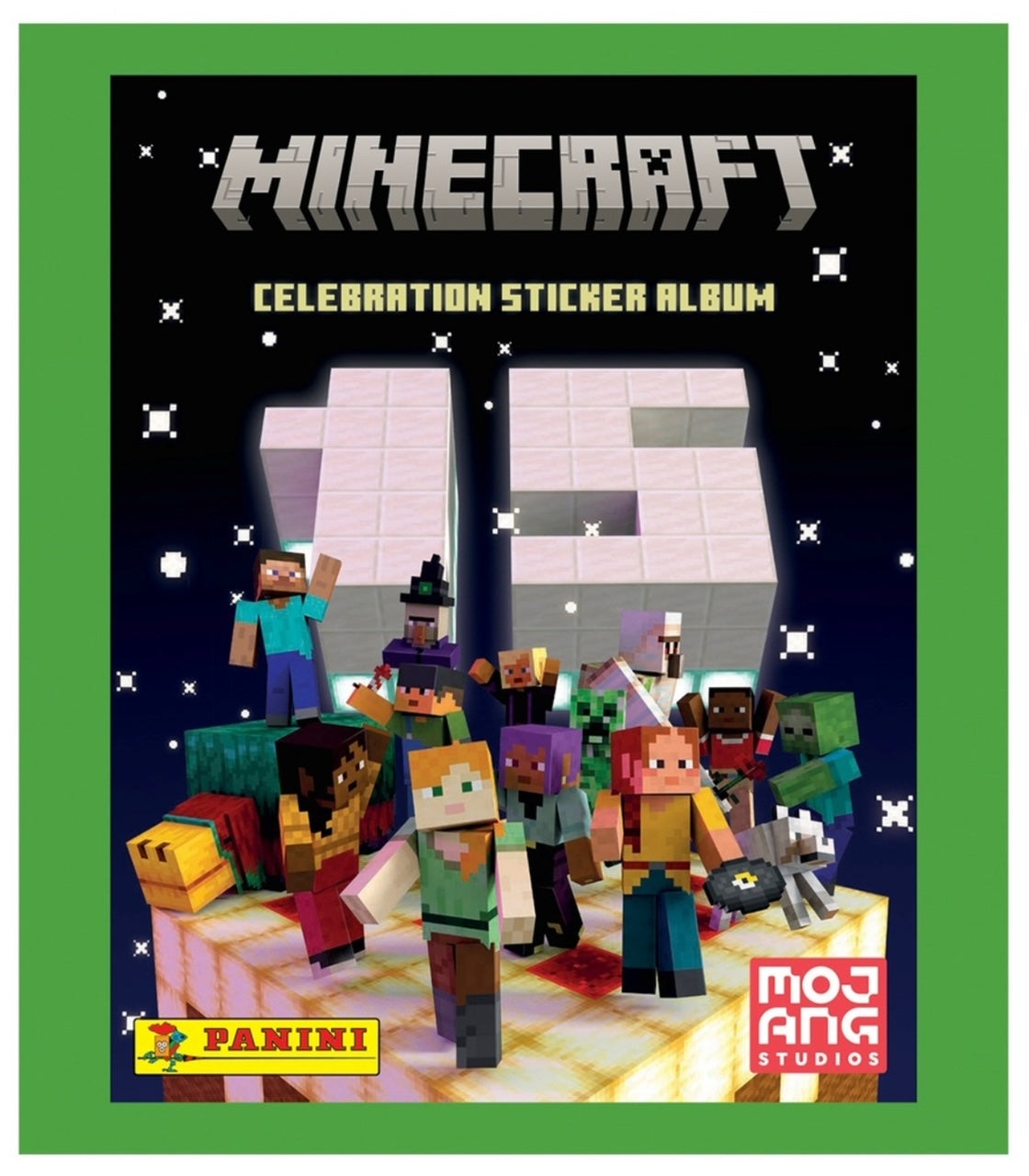 XMAS PRE-ORDER: Panini 2024 Minecraft Celebration Sticker Collection - Sealed Box of 36 Packets