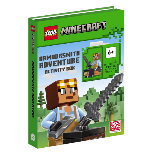 Lego Minecraft Armoursmith Adventure Activity Box with Minifigure